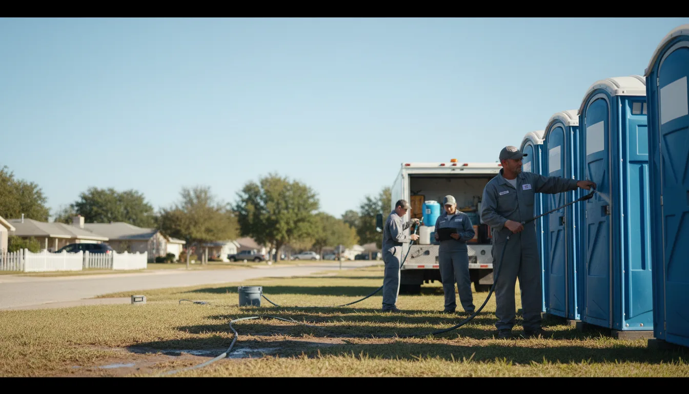 Long-Term Portable Toilet Rental in Blue Rock, OH near me
